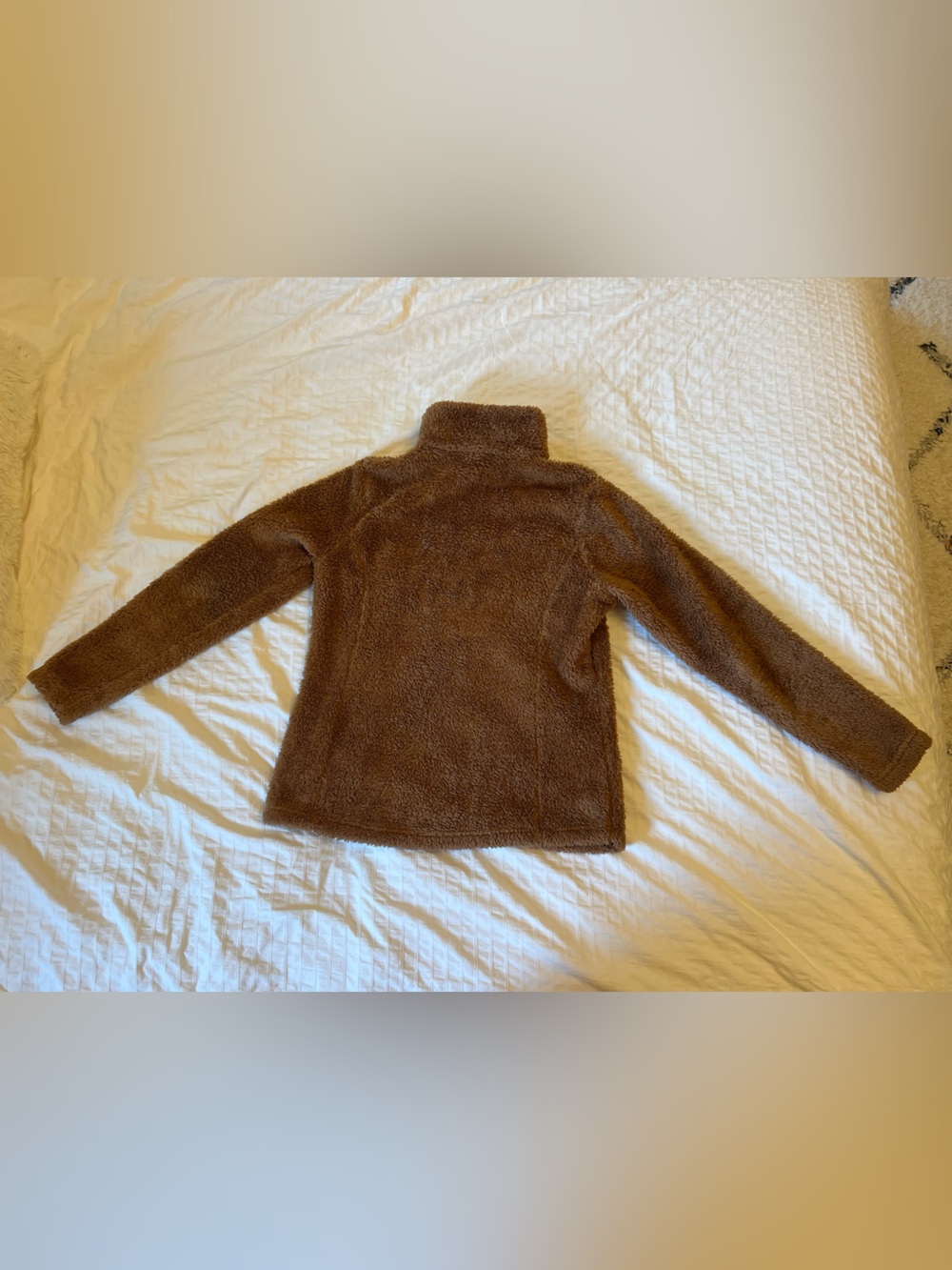 Patagonia Los Gatos 1/4 Zip Fleece Medium El Cap Khaki Deep Pile - Size:M - Picture 2 of 6
